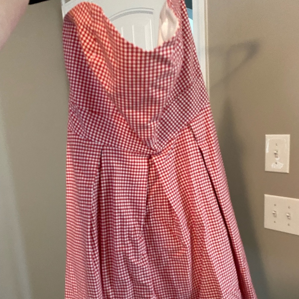 Lauren James Large Gingham Dress w Bow back